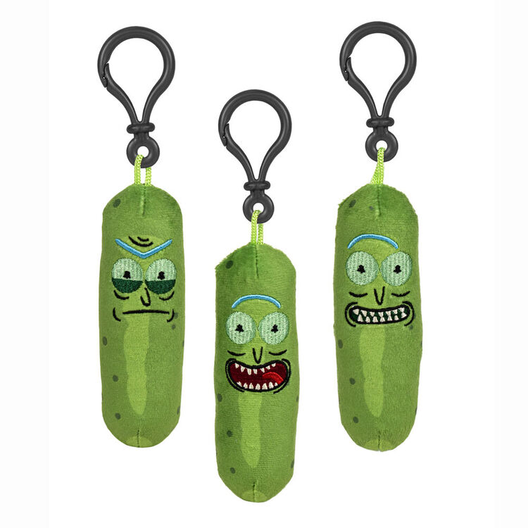 Product Rick & Morty Pick Plush Keychain 10cm 1pc Random Pick image
