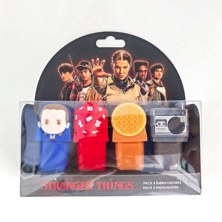 Product Μαρκαδόροι Υπογράμμισης Stranger Things 4 Pack Highlighters image