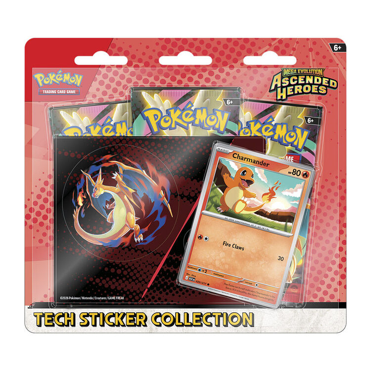 Product Pokémon TCG: Mega Evolution - Ascended Heroes Tech Sticker Collection 1τμχ Τυχαία Επιλογή image