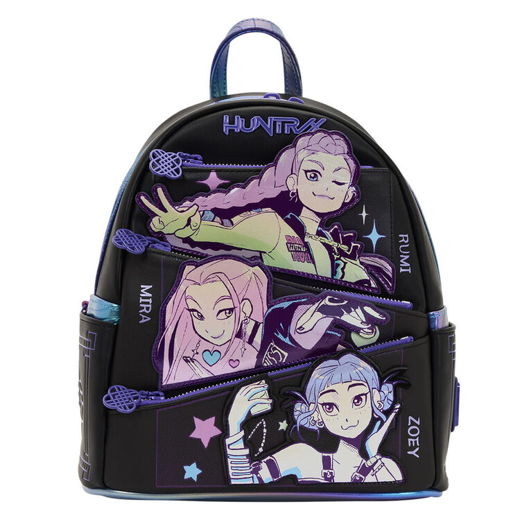 Product Τσάντα Πλάτης Loungefly: K-Pop Demon Hunters - Huntrix Mini Backpack image