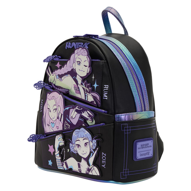 Product Τσάντα Πλάτης Loungefly: K-Pop Demon Hunters - Huntrix Mini Backpack image