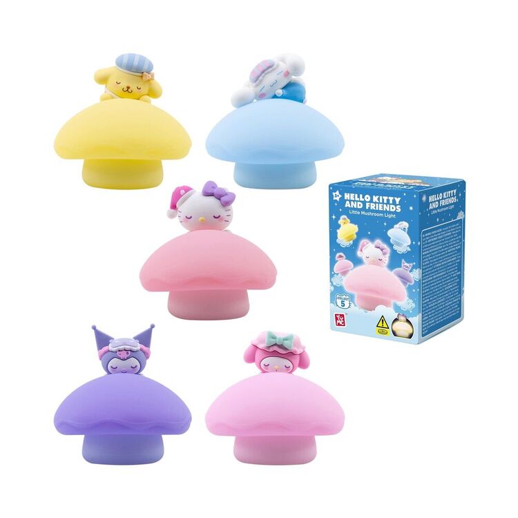Product Φωτιστικό Hello Kitty Friends Night Light Little Mushroom Light 1τμχ Τυχαία Επιλογή image