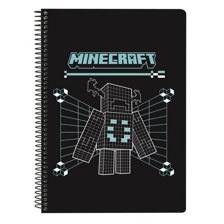 Product Τετράδιο Σπιράλ  Minecraft Screen Assorted A5 image