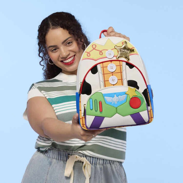 Product Loungefly Disney Toy Story 5 Triple Pocket Mid-Size Backpack image