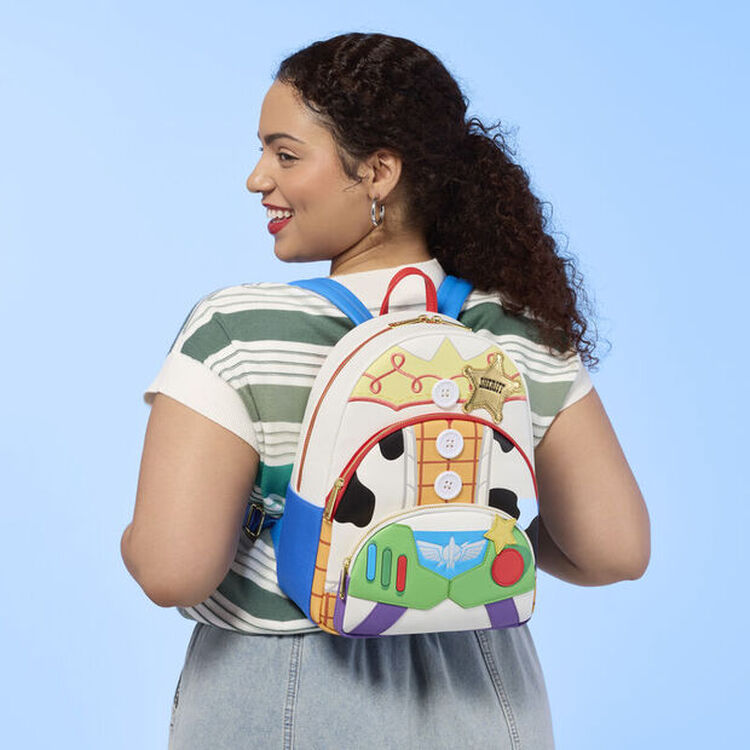 Product Loungefly Disney Toy Story 5 Triple Pocket Mid-Size Backpack image