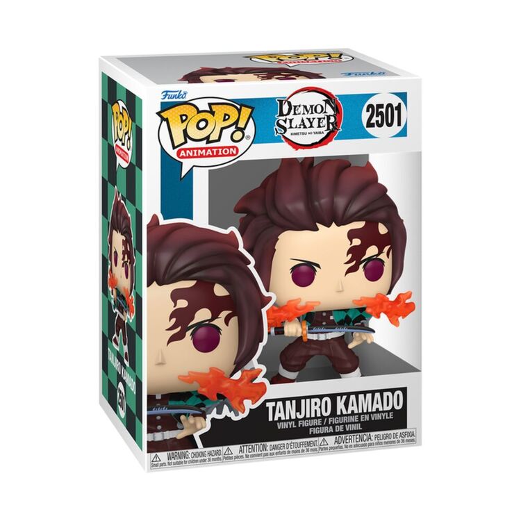 Product Φιγούρα Funko Pop! Demon Slayer: Infinity Castle - Tanjiro Kamado (Fire Breathing) image
