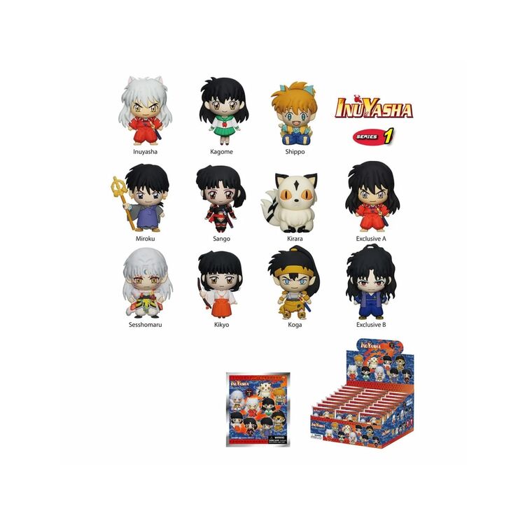 Product Inuyasa 3D Foam Bagclip (1pc) Random Pick image