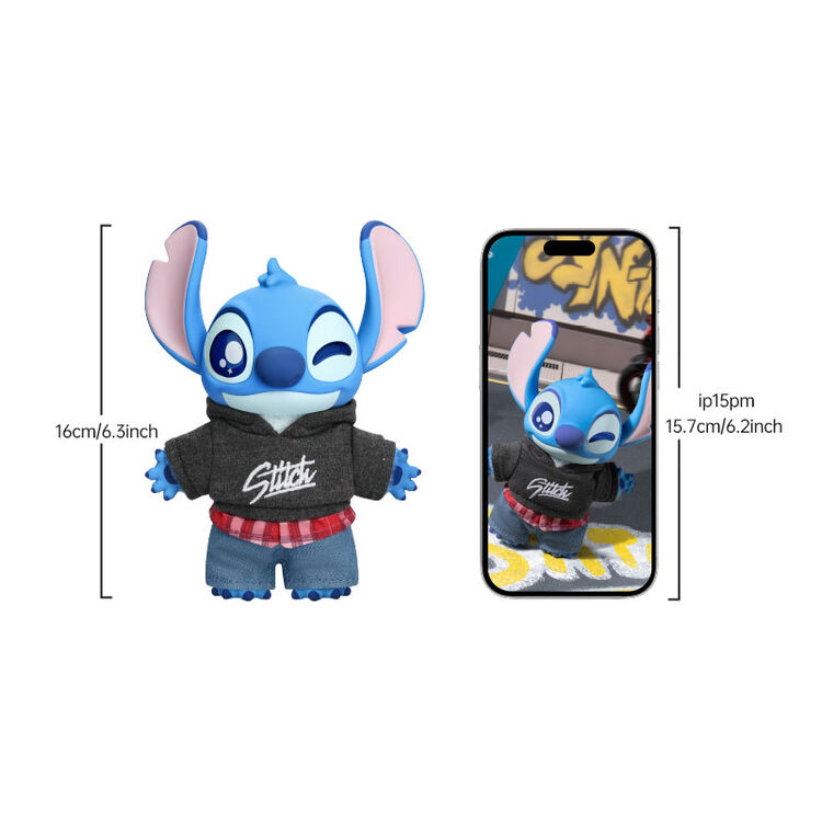 Product Φιγούρα Disney Stitch Dress Up Show Series Vinyl Plush 1τμχ Τυχαία Επιλογή image
