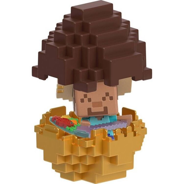 Product Μινιατούρα  Mattel Minecraft: Mini Eggs With Figure -  Mc Mini Steve Village (JJV71) image