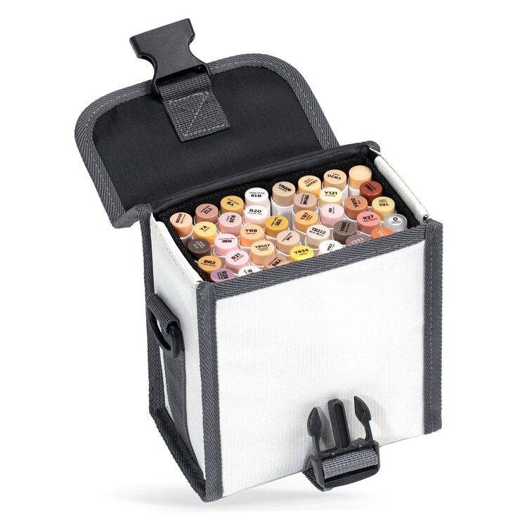 Product Ohuhu 36 Skin Tone Alcohol Art Markers Brush & Chisel image