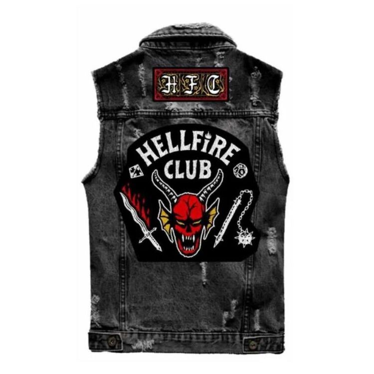 Product Γιλέκο Stranger Things Hellfire Club Denim image