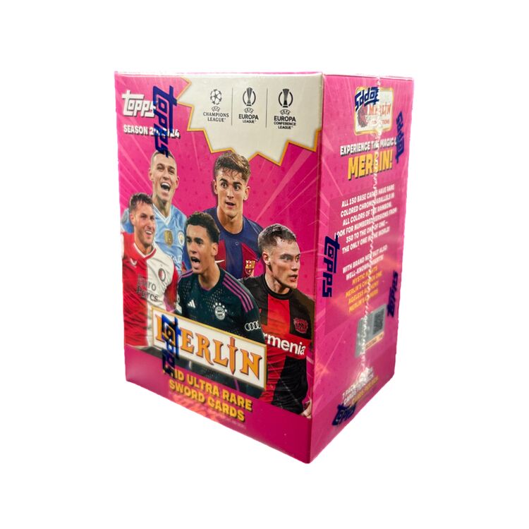 Product Topps Merlin 2023-24 UCC Blaster Box image