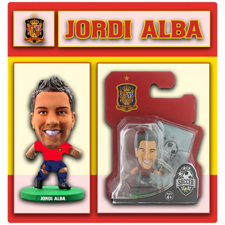 Product Φιγούρα Creative Toys - Soccerstarz: Spain Jordi Alba - Home Kit Figure (405091) image