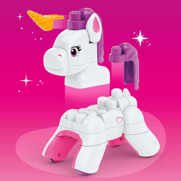 Product Τουβλάκια Mattel Mega Blocks: Unicorn 3‑in‑1 (JKG36) image