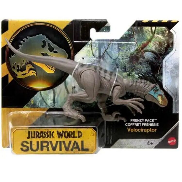 Product Φιγούρα Δράσης Mattel Jurassic World: Survival -  Frenzy Pack Velociraptor Figure (JKL60) image