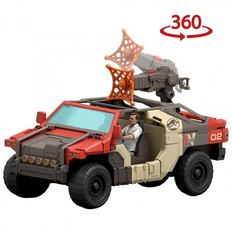 Product Mattel Jurassic World: Movie Line Rebirth - Launch 'N Battle Vehicle Set (JGB59) image