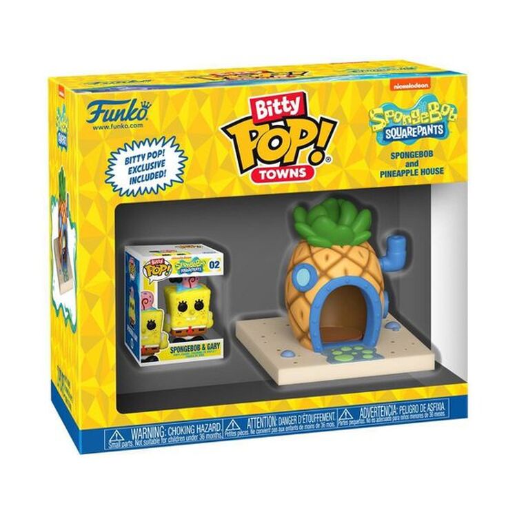 Product Funko Bitty Pop! Towns: SpongeBob Squarepants Spongebob and Pineapple House image