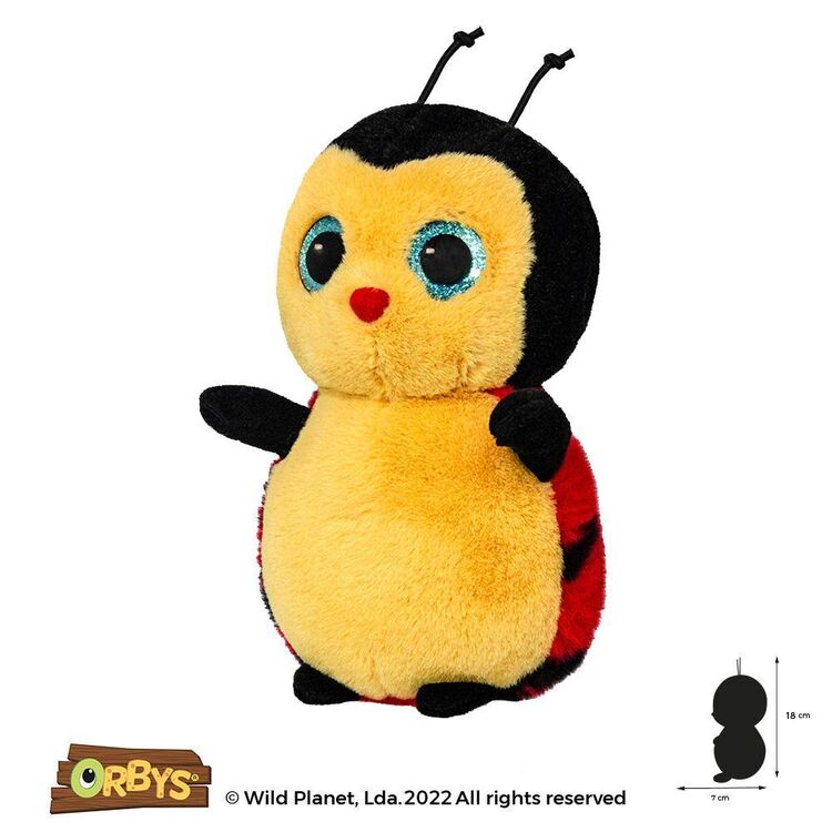 Product Λούτρινο K7858 Ladybug 18cm image
