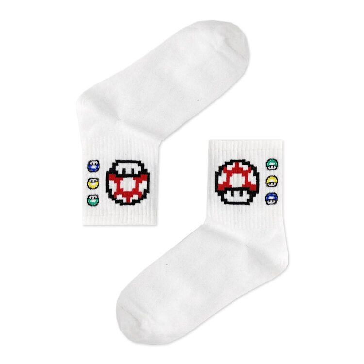 Product Super Mario Mushroom Socks image