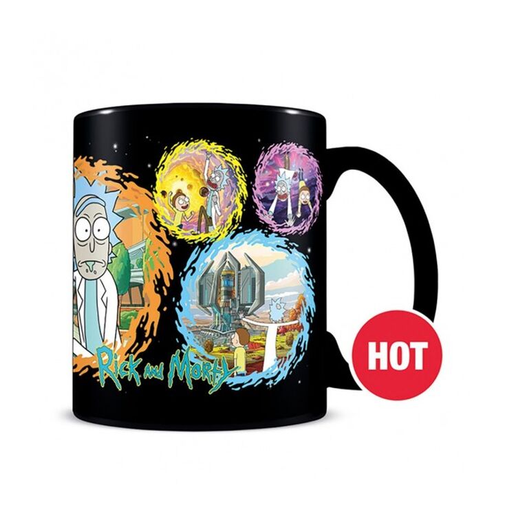 Product Θερμοαντιδραστική Κούπα Rick And Morty Heat Change Mug image