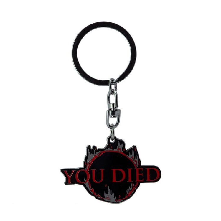 Product Dark Souls You Died Keychain image