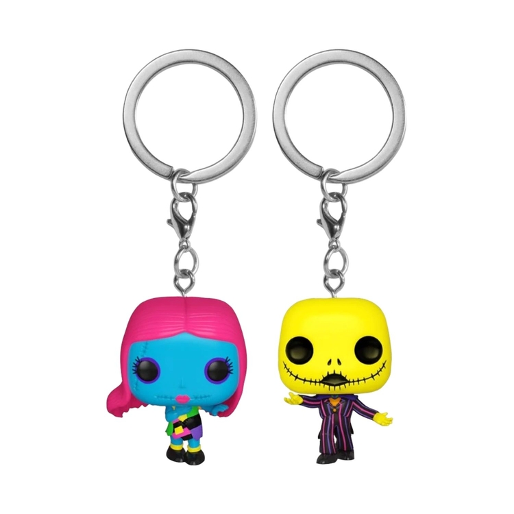 Product Funko Pocket Pop! Jack and Sally Blacklight (Special Edition) image