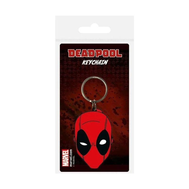 Product Marvel Deadpool Logo Keychain image