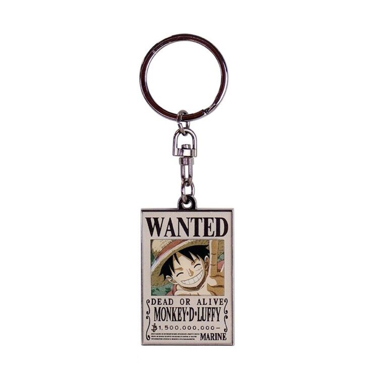 Product One Piece Wanted Luffy Keychain image