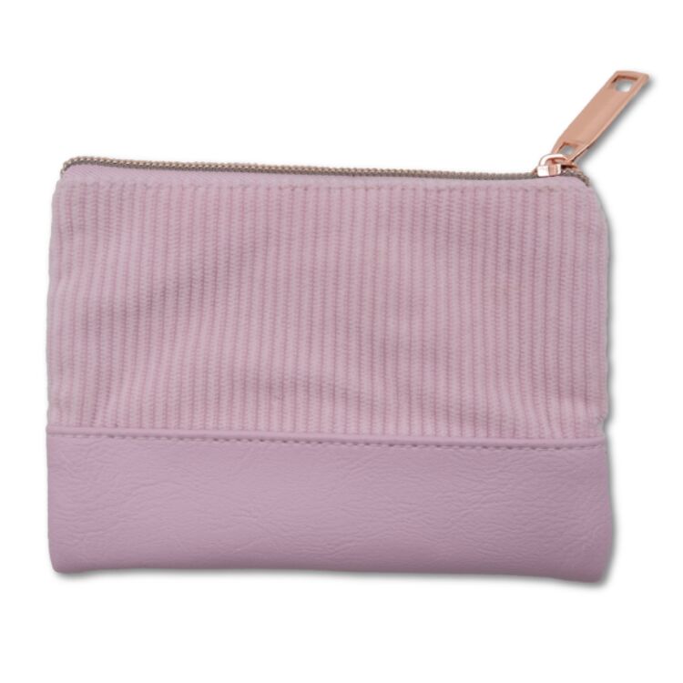 Product Πορτοφόλι Disney Stitch and Angel Corduroy Pink Pouch image