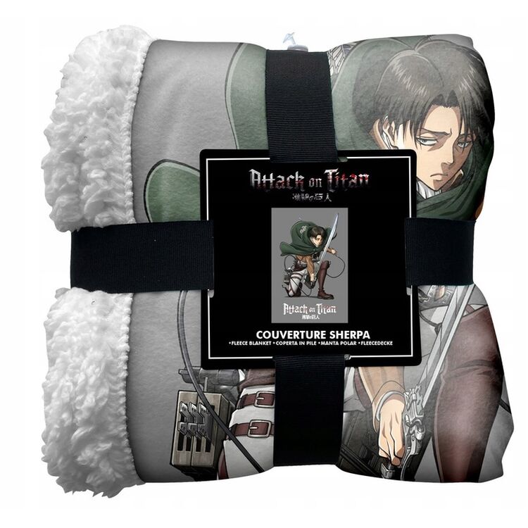 Product Κουβέρτα Attack On Titan Sherpa  Plaid image