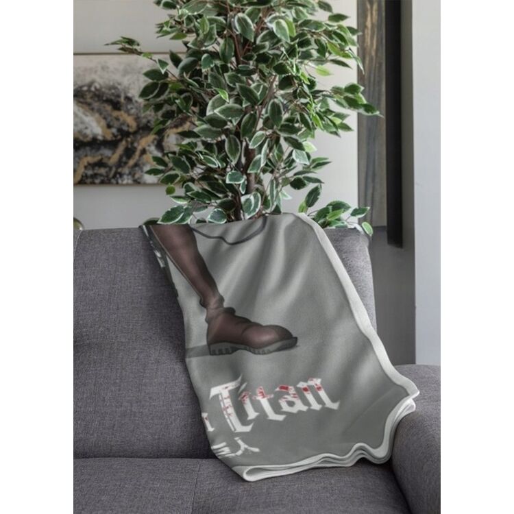 Product Κουβέρτα Attack On Titan Sherpa  Plaid image