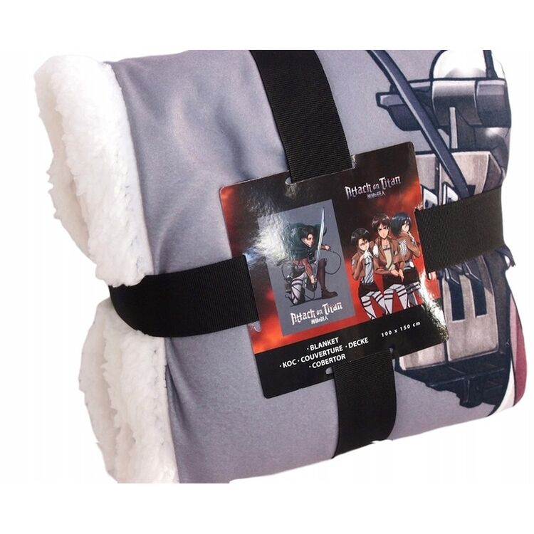Product Κουβέρτα Attack On Titan Sherpa  Plaid image