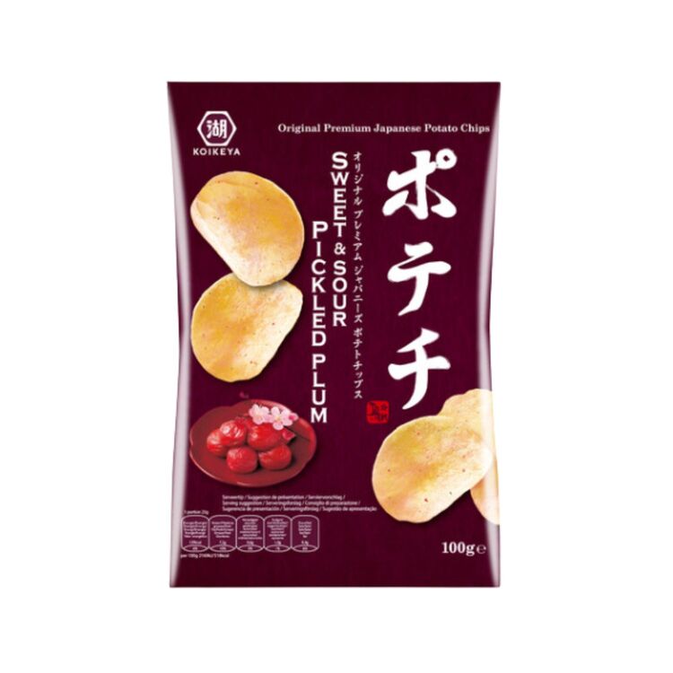 Product Koikeya Picled Plum Chips Sweet & Sour image