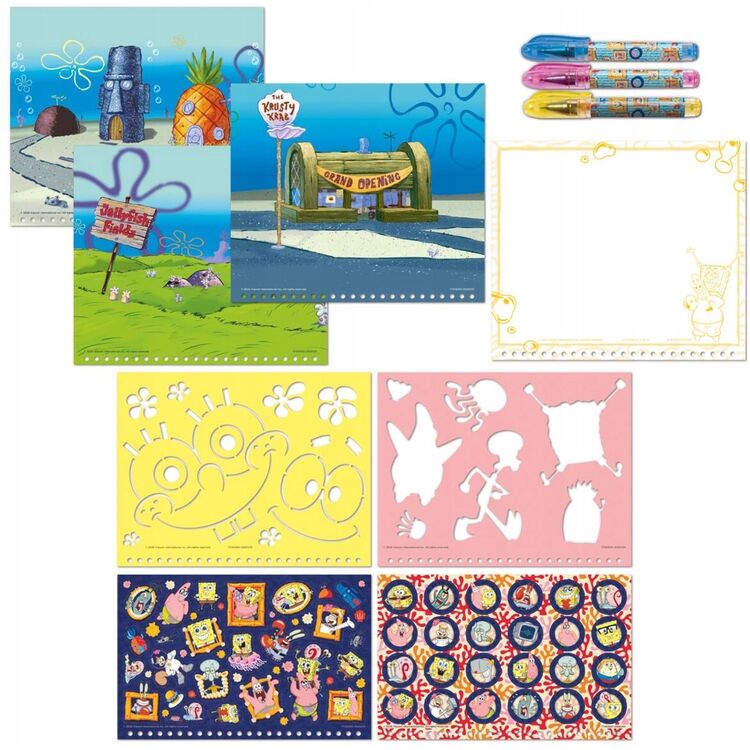 Product Totum: Spongebob SquarePants - Designer Activity Book (TT410001) image