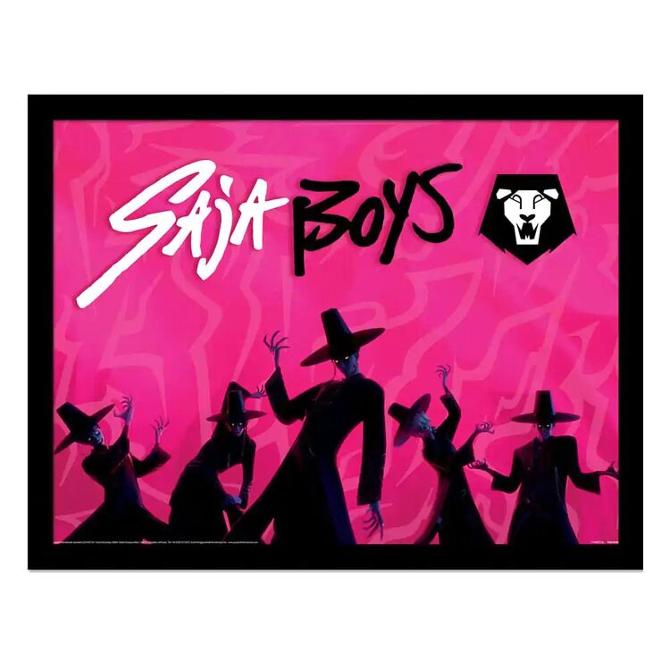 Product Κάδρο Kpop Demon Hunters Saja Boys Framed Print Idol image