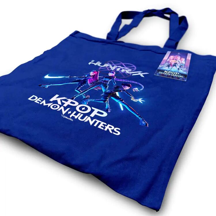 Product Kpop Demon Hunters Trio Shopping Bag Blue image