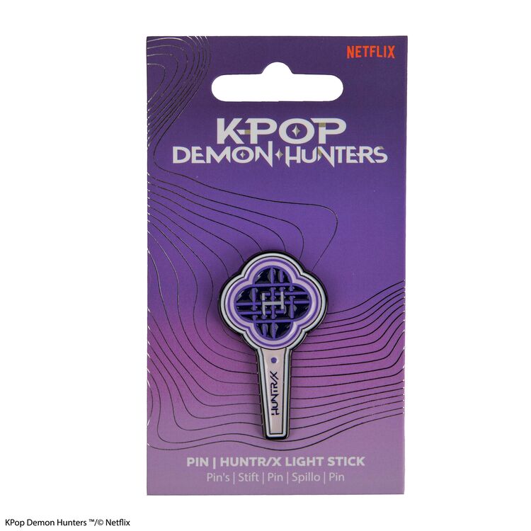 Product Καρφίτσα K-Pop Demon Hunters Huntrix Light Stick Pin image