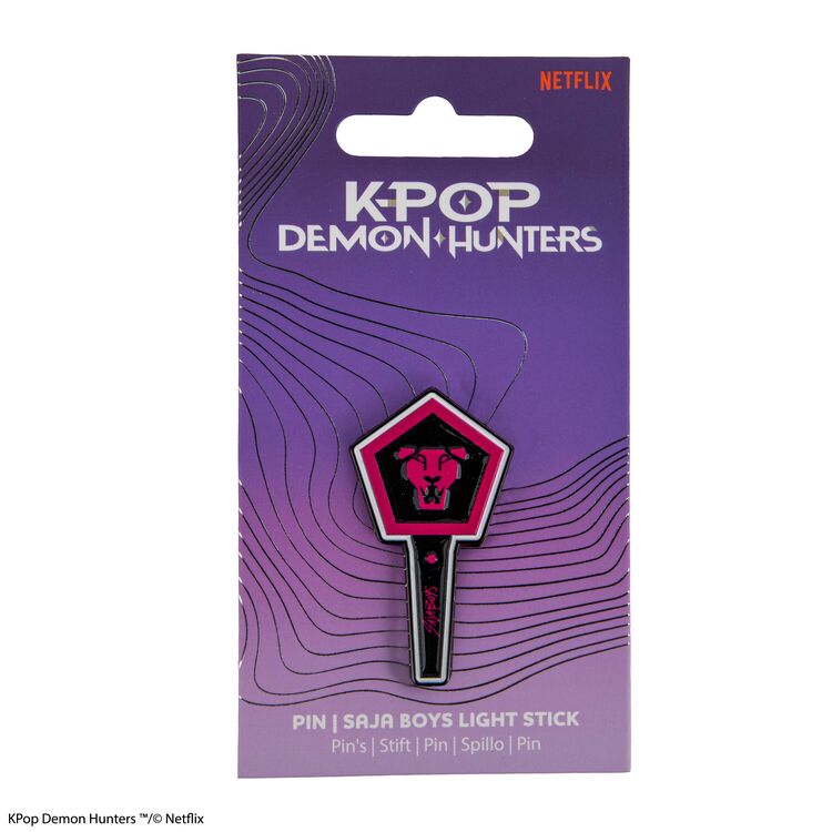 Product Καρφίτσα K- Pop Demon Hunters  Saja Boys Light Stick Pin image