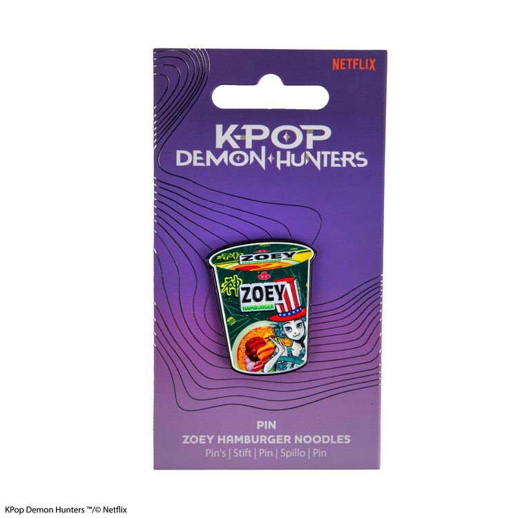 Product Καρφίτσα K- Pop Demon Hunters Zoey Hamburger Noodles Pin image