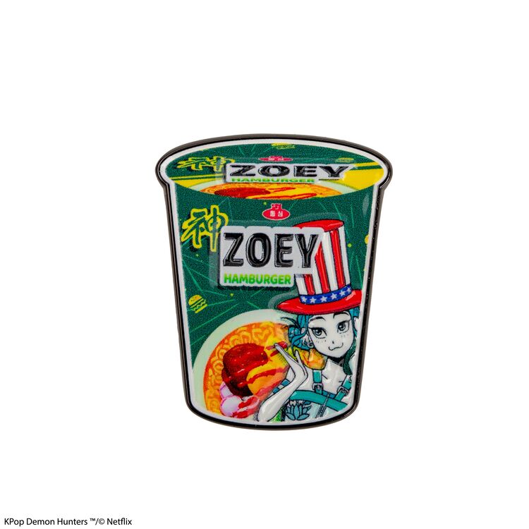Product Καρφίτσα K- Pop Demon Hunters Zoey Hamburger Noodles Pin image