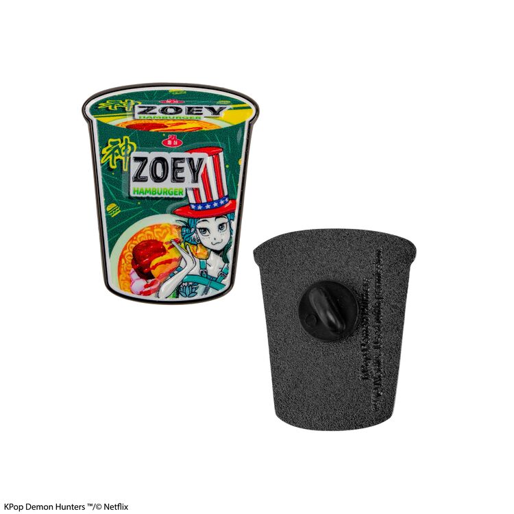 Product Καρφίτσα K- Pop Demon Hunters Zoey Hamburger Noodles Pin image