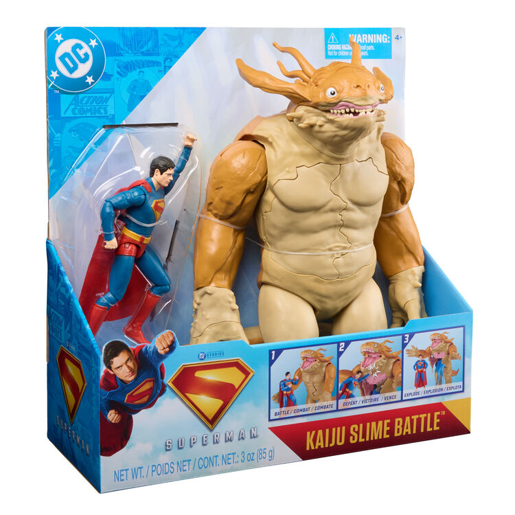 Product Spin Master DC Superman Movie: Superman Vs Kaiju (With Slime) - Action Figures 6" (6073195) image