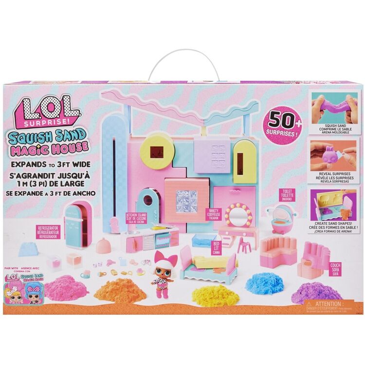 Product MGA L.O.L. Surprise: Squish Sand Magic House with Sister Tot (593218EUC) image