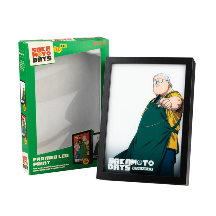 Product Κάδρο με Φώς Sakamoto Days Framed LED Print image