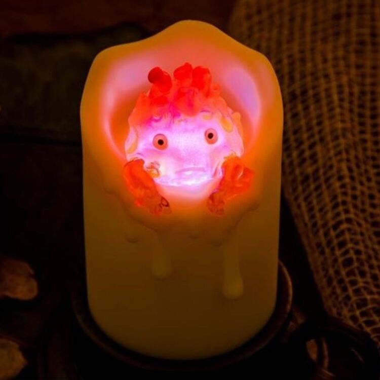 Product Φωτιστικό Studio Ghibli Howl's Moving Castle Illuminated Calcifer & Candle image