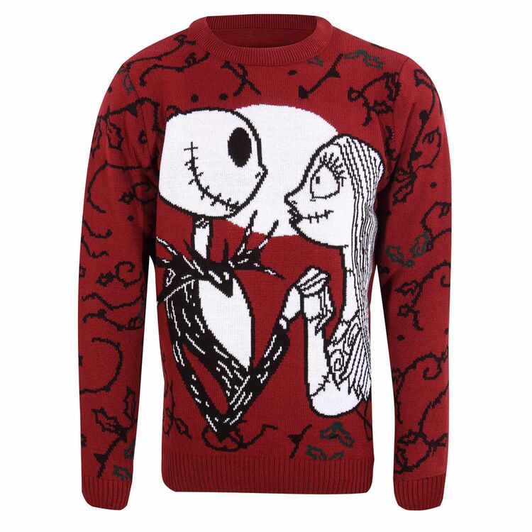 Product Χριστουγεννιάτικο Πουλόβερ Nightmare Before Christmas Jack and Sally Knitted Jumper image