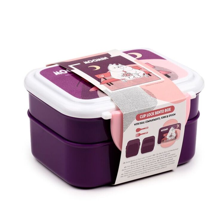 Product Κουτί Κολατσιού Moomin Bento Lunch Box with Click Closure and Cover image