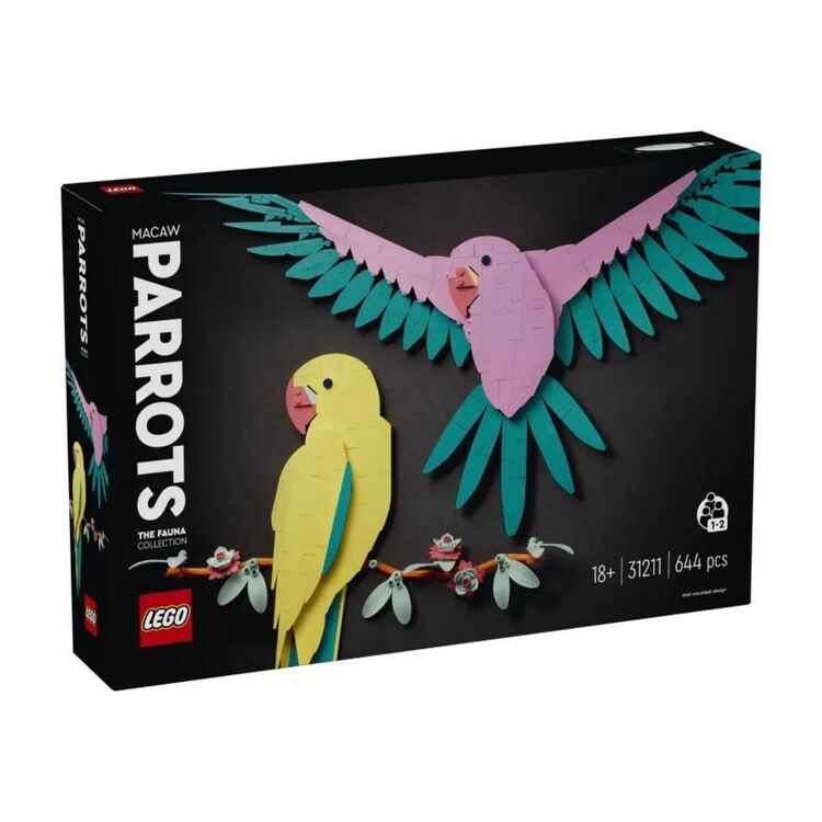 Product LEGO® Art: The Fauna Collection – Macaw Parrots (31211) image