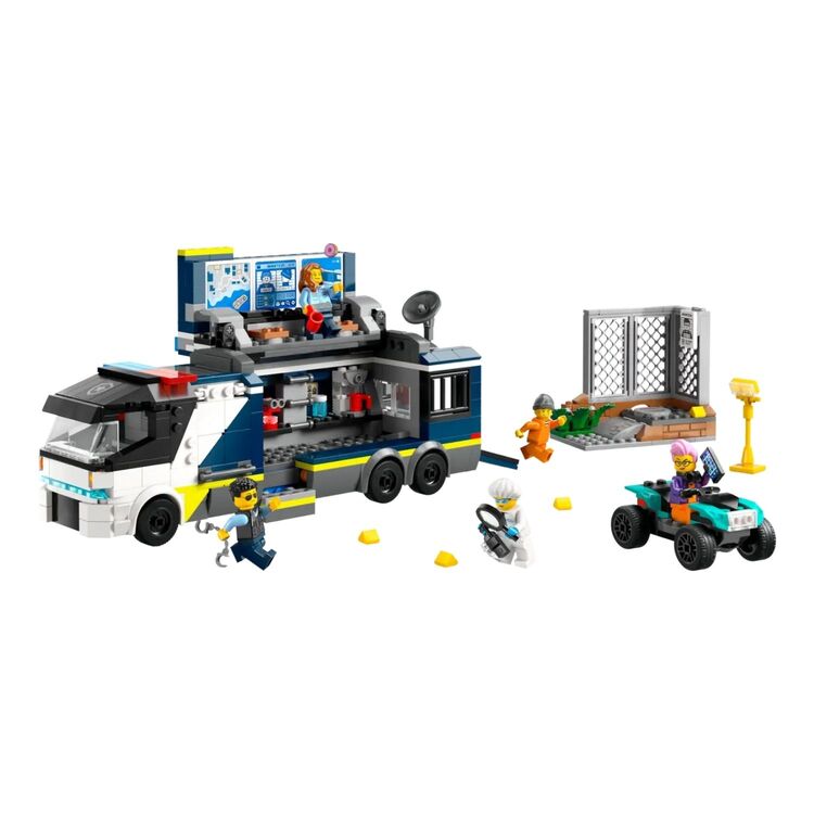 Product LEGO® City: Police Mobile Crime Lab Truck Toy (60418) image
