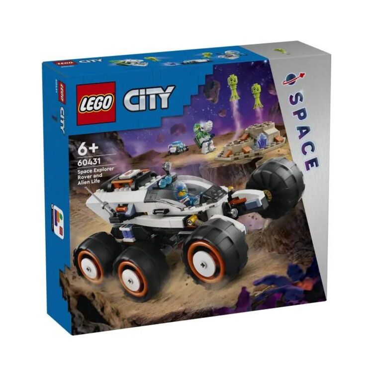 Product LEGO® City: Διαστημικό Ερευνητικό Ρόβερ και Εξωγήινη Ζωή (60431) image